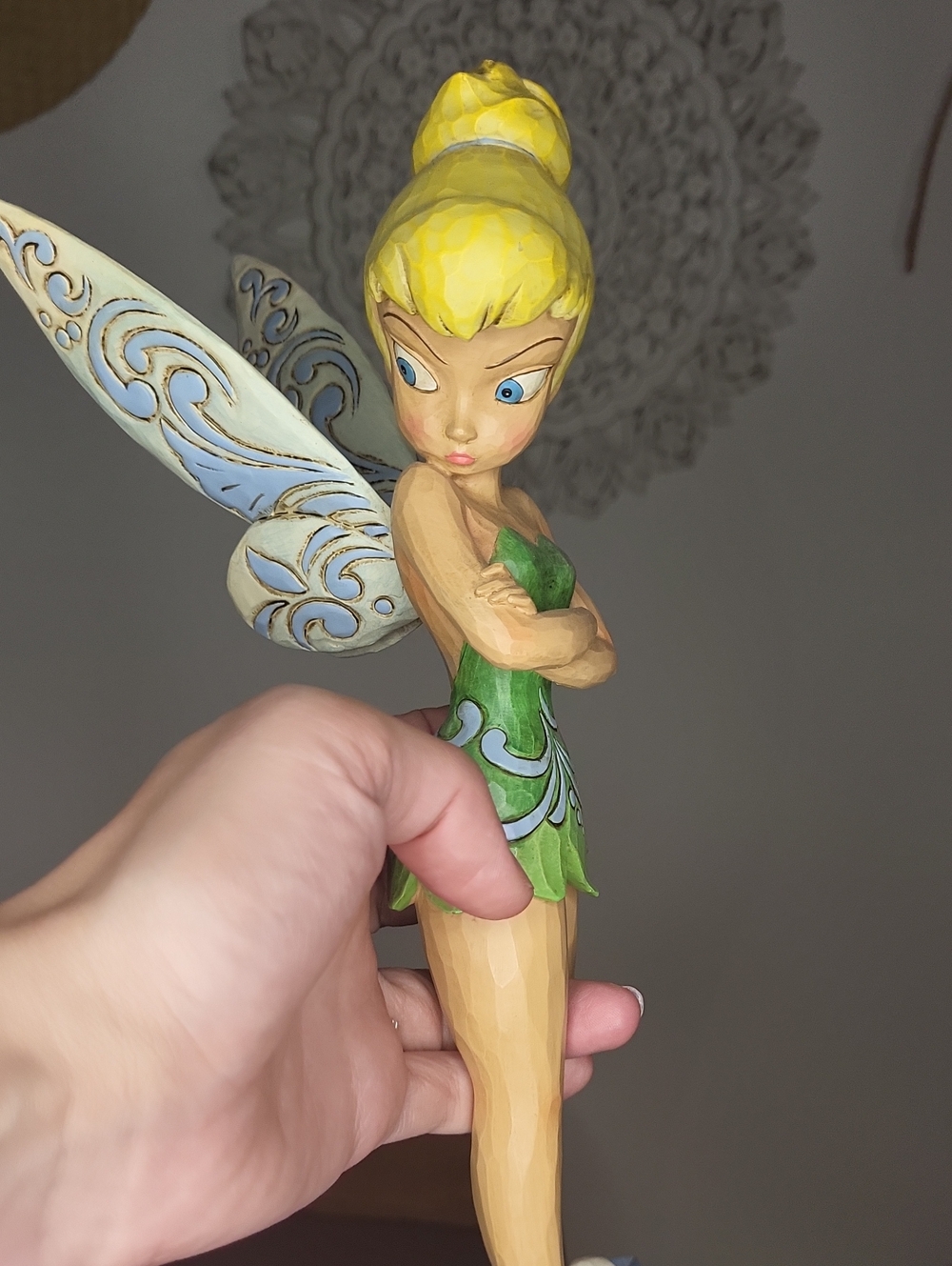 Tinker Bell Disney Jim Shore "Pouty Pixie" Figurine - Retired